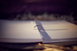 Agenda din lemn - model Inger - gri