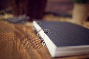 Agenda din lemn - model Mona Lisa