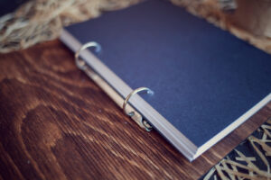 Agenda din lemn - model Bufnita