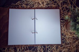 Agenda din lemn - model Bufnita