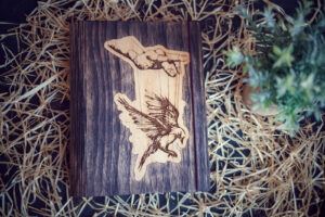 Agenda din lemn - mode Papusarul