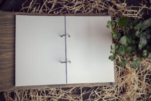 Agenda din lemn - model