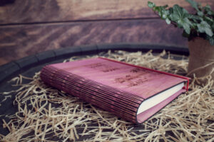 Agenda din lemn - model