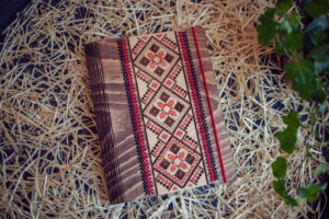 Alternative view of Agenda A5 din lemn, VintageBox, model Decor Traditional + cusutura pe lemn