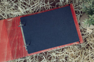 Album foto A5 din lemn, VintageBox, model Forever together – Happy Time