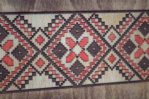 Album foto A5 din lemn, VintageBox, model Traditional 2