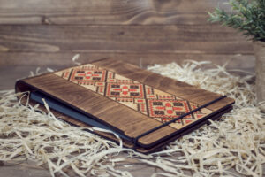Album foto A5 din lemn, VintageBox, model Traditional 2