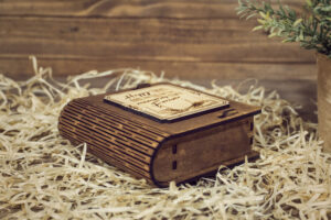 Cutie din lemn mica, VintageBox, model Impreuna – Happy Time