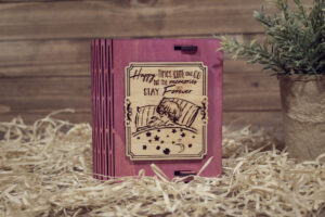 Cutie din lemn mica, VintageBox, Somn dulce - Happy time