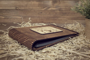 Album foto A5 din lemn, VintageBox, 