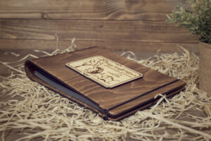 Album foto A5 din lemn, VintageBox, 