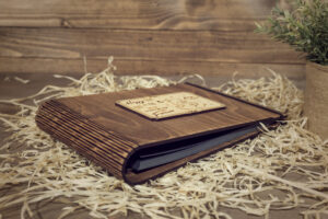 Album foto A5 din lemn, VintageBox, 