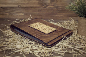 Album foto A5 din lemn, VintageBox, 