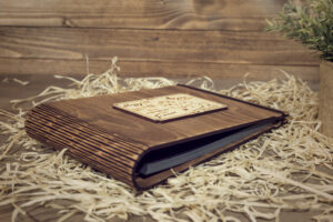 Album foto A5 din lemn, VintageBox, 