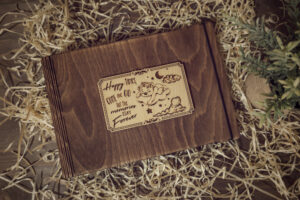 Album foto A5 din lemn, VintageBox, 