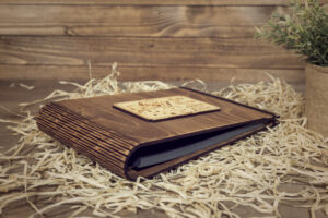 Album foto A5 din lemn, VintageBox, 