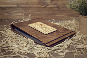 Album foto A5 din lemn, VintageBox, 