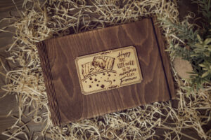 Album foto A5 din lemn, VintageBox, 