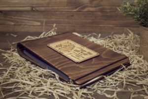 Album foto A5 din lemn, VintageBox, 