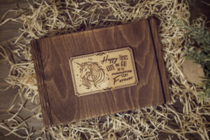 Album foto A5 din lemn, VintageBox, 