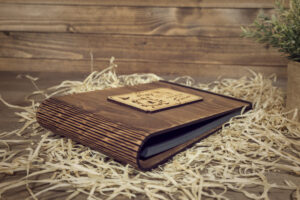 Album foto A5 din lemn, VintageBox, 