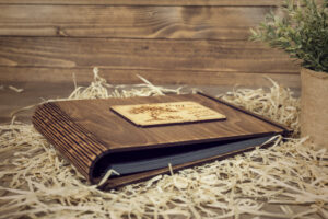 Album foto A5 din lemn, VintageBox, 