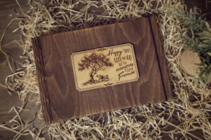 Album foto A5 din lemn, VintageBox, 