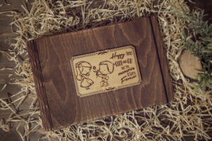 Album foto A5 din lemn, VintageBox, 