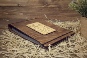 Album foto A5 din lemn, VintageBox, 