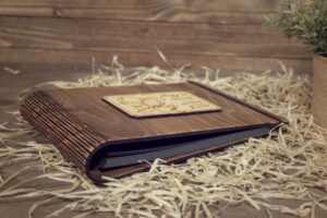 Album foto A5 din lemn, VintageBox, 