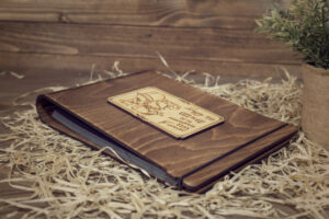 Album foto A5 din lemn, VintageBox, 