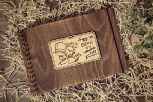 Album foto A5 din lemn, VintageBox, 