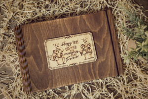 Album foto A5 din lemn, VintageBox, 