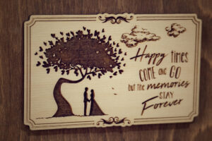 Album foto A5 din lemn, VintageBox,