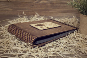 Album foto A5 din lemn, VintageBox,