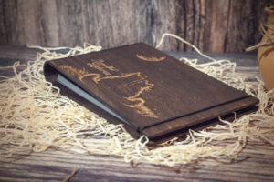 Album foto A5 din lemn, VintageBox, 