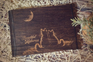 Album foto A5 din lemn, VintageBox, 