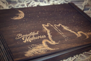 Album foto A5 din lemn, VintageBox, 