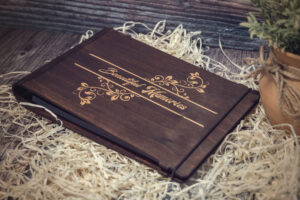 Album foto A5 din lemn, VintageBox, 