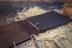 Album foto A5 din lemn, VintageBox, 