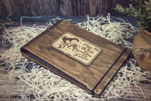 Album foto A5 din lemn, VintageBox, 