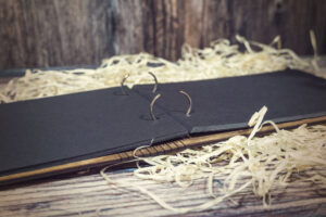 Album foto A5 din lemn, VintageBox, 