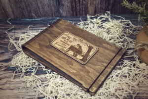 Album foto A5 din lemn, VintageBox, 