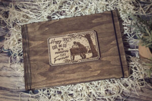 Album foto A5 din lemn, VintageBox, 