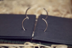 Album foto din lemn A5, VintageBox, “Abstrarct – Chirstmas Mamories” Dark Collection