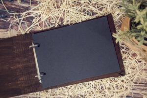 Album foto din lemn A5, VintageBox, “Poveste de craciun – Chirstmas Mamories” Dark Collection