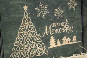 Album foto din lemn A5, VintageBox, “Celtic Chirstmas” Dark Collection