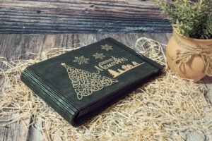 Album foto din lemn A5, VintageBox, “Celtic Chirstmas” Dark Collection