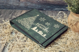 Album foto din lemn A5, VintageBox, “Celtic Chirstmas” Dark Collection