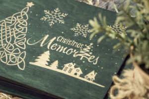 Album foto din lemn A5, VintageBox, “Celtic Chirstmas” Dark Collection